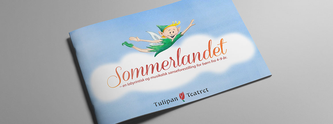 Forside, brochure Tulipan Teateret