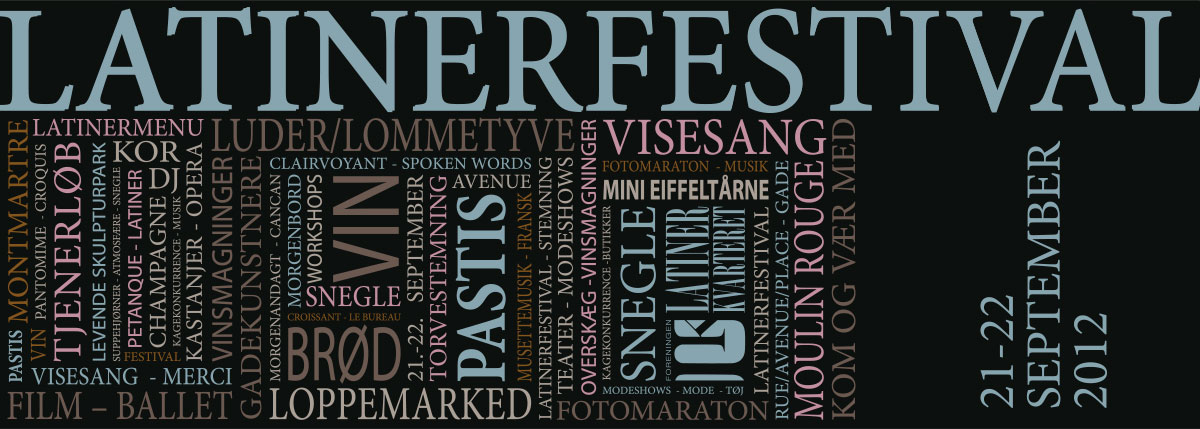 Plakat Latinerfestival 2012